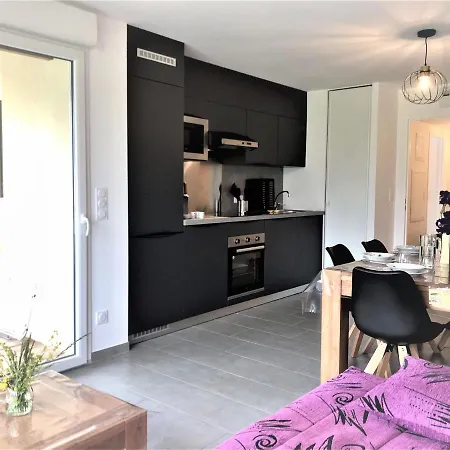 Appartement Moderne Avec Terrasse Et Parking Prive - Fr-1-165a-178 *